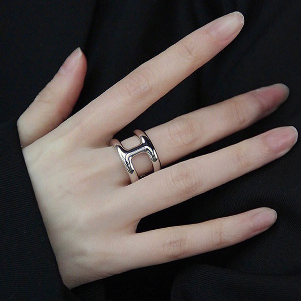 `オシャレ♪`【HERMES】オスモズリング スモールサイズ PM 楽天市場】HERMES エルメス リング オスモズ Bague Osmos PM