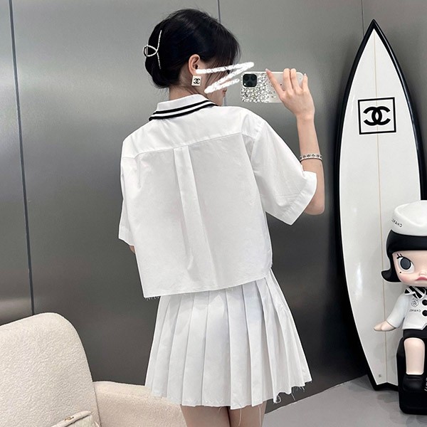 ☆日本未入荷☆【ミュウミュウ 偽物】ロゴ入り コットン ☆日本未入荷☆【ミュウミュウ 偽物】ロゴ入り コットン