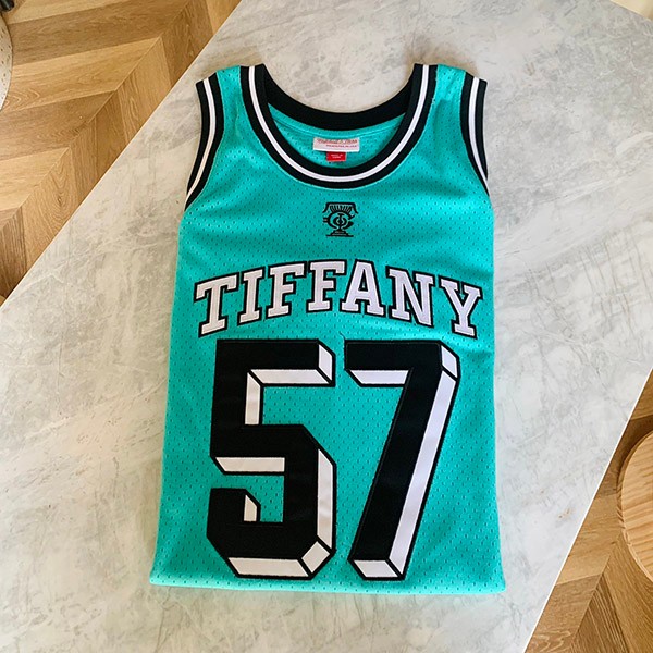 Tiffany & Co. x NBA x Mitchell & Ness★バスケタンクトップ ティファニー x NBA x ミッチェルアンドネス 偽物